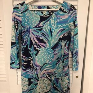 Lilly Pulitzer cotton long-sleeved dress